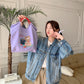 日系刺繡購物手提袋