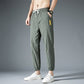 Ice Silk Thin Loose Cropped Jogger Pants
