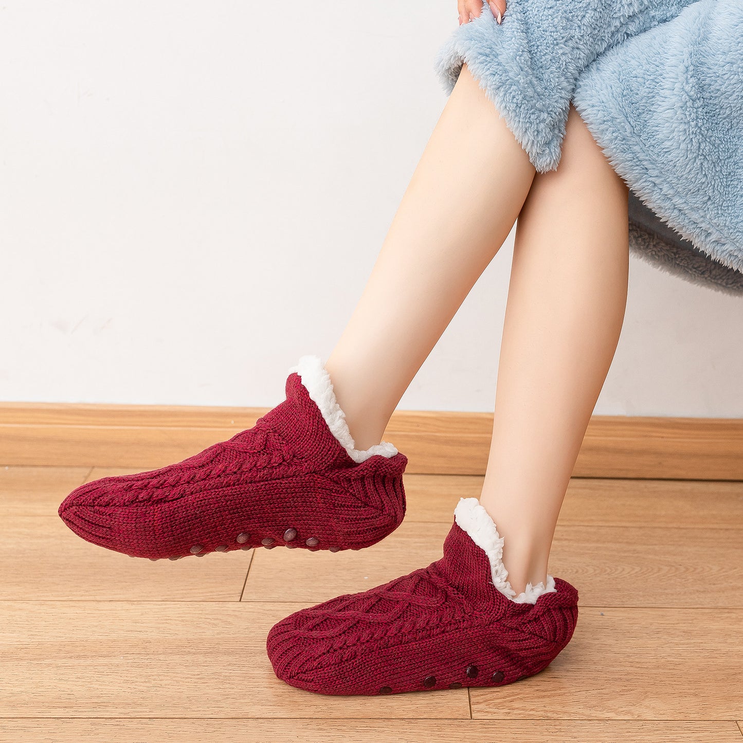 Winter Home Non-slip Floor Socks (2 pairs up)