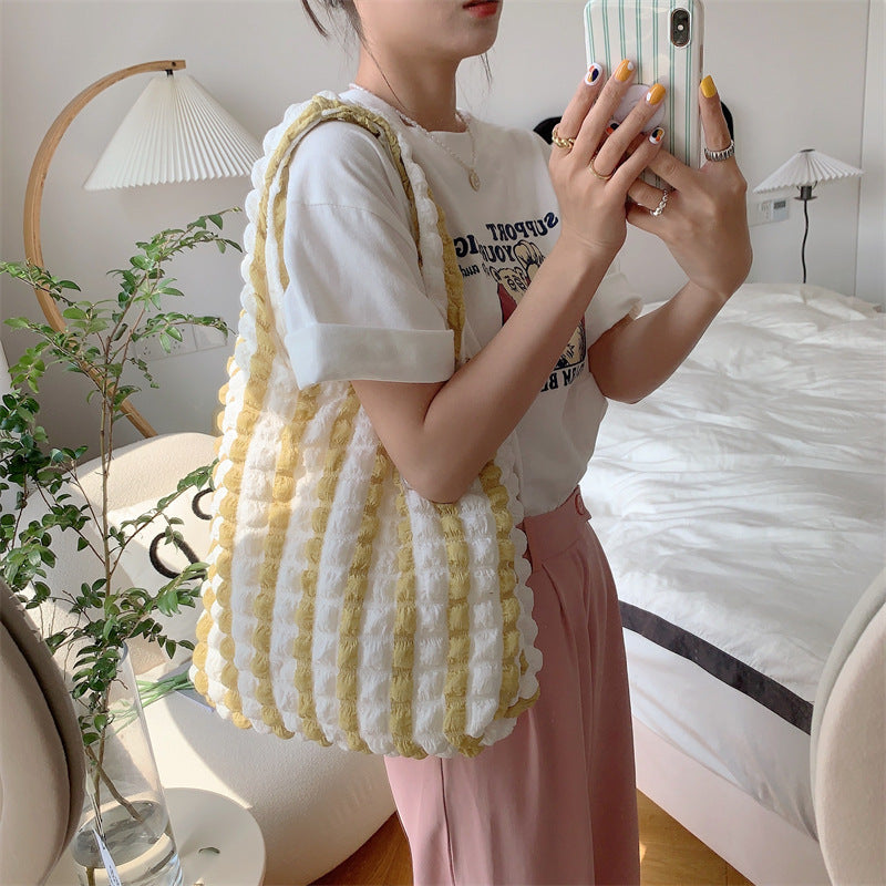 Simple Bubble Shoulder Bag