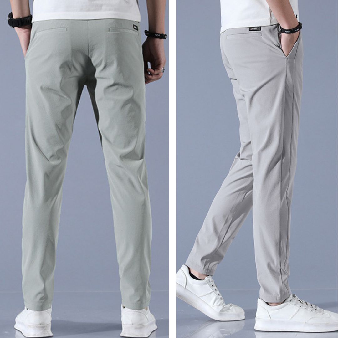 Ice Silk Thin Sports Trousers