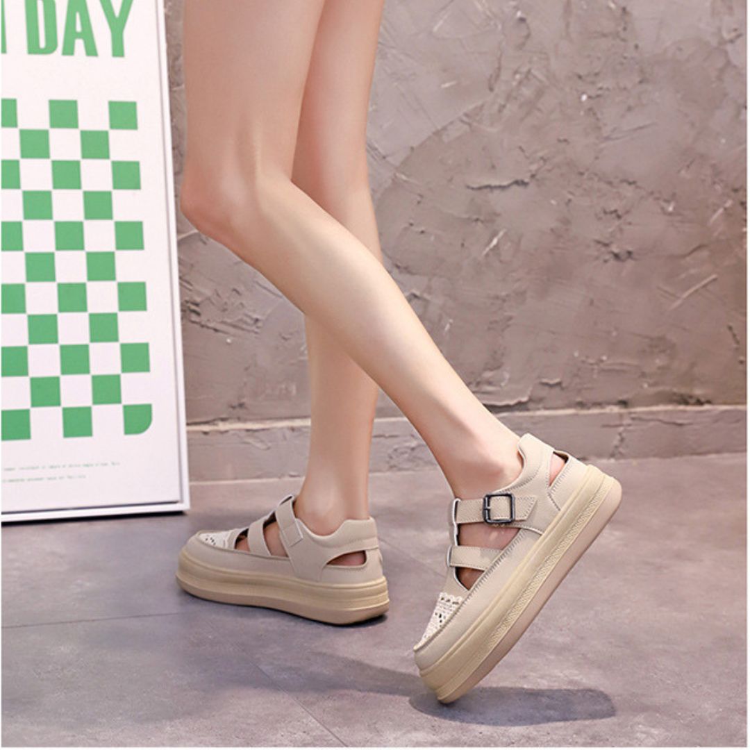 Cutout Toe Sandals
