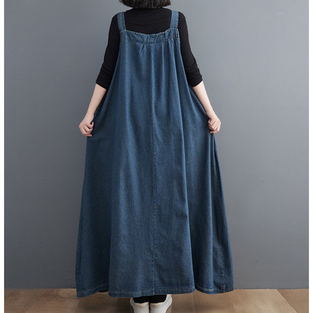 Vintage Loose Denim Dress