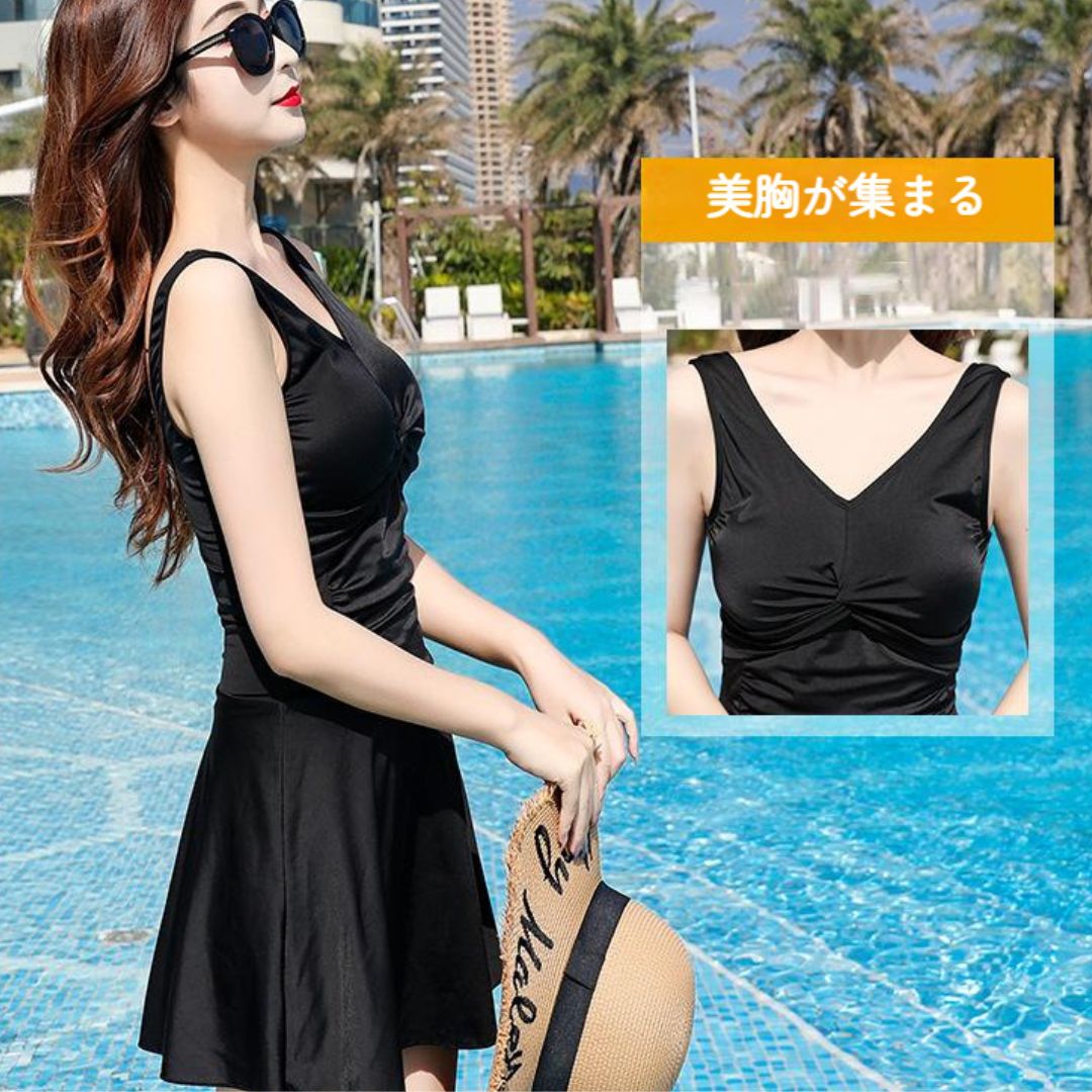 Solid Color Backless One Piece Swimsuit