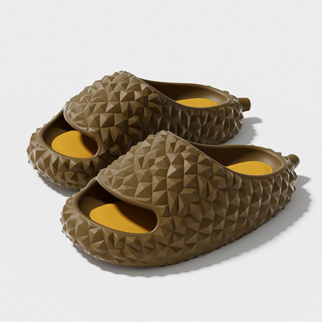 Thick Soled Durian Slippers
