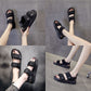 Trendy Velcro Thick Sole Sandals