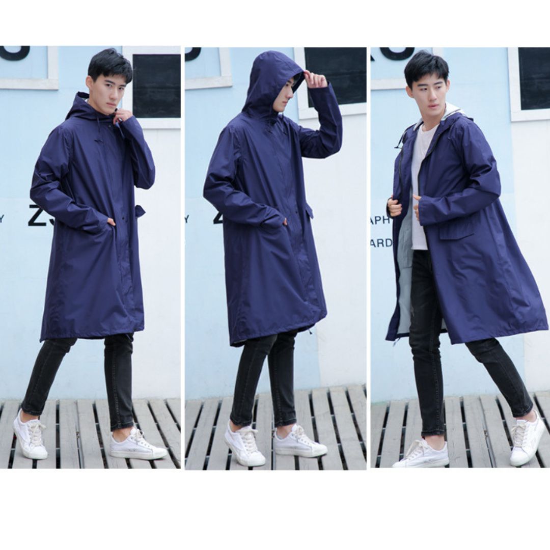 Fashion Men and Women Raincoat