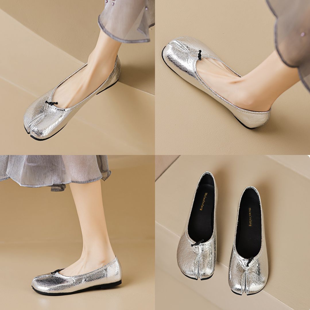 French Soft Sole Split Toe Shoes