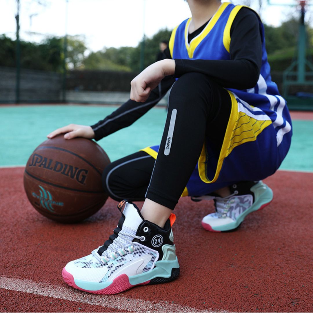 Children's Mesh Breathable Basketball Shoes