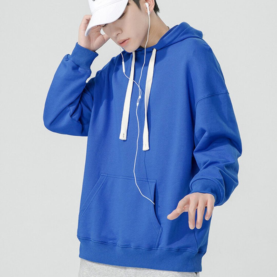 Solid Color Thin Hoodies