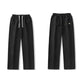Cotton Straight Trousers