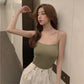 Solid Color Long Camisole