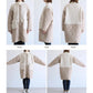 Cotton Patchwork Mid-length Jacket