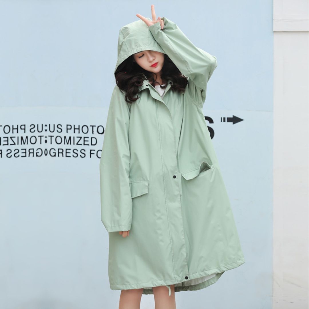 Fashion Men and Women Raincoat