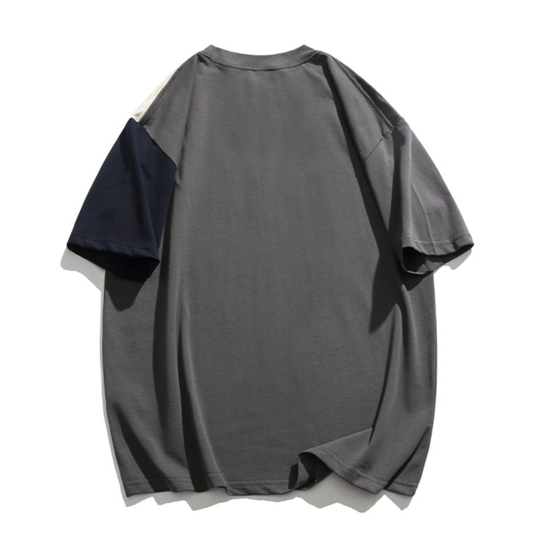 Color Block Short Sleeve T-Shirt