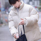 Stand Collar Loose Thick Cotton Jacket