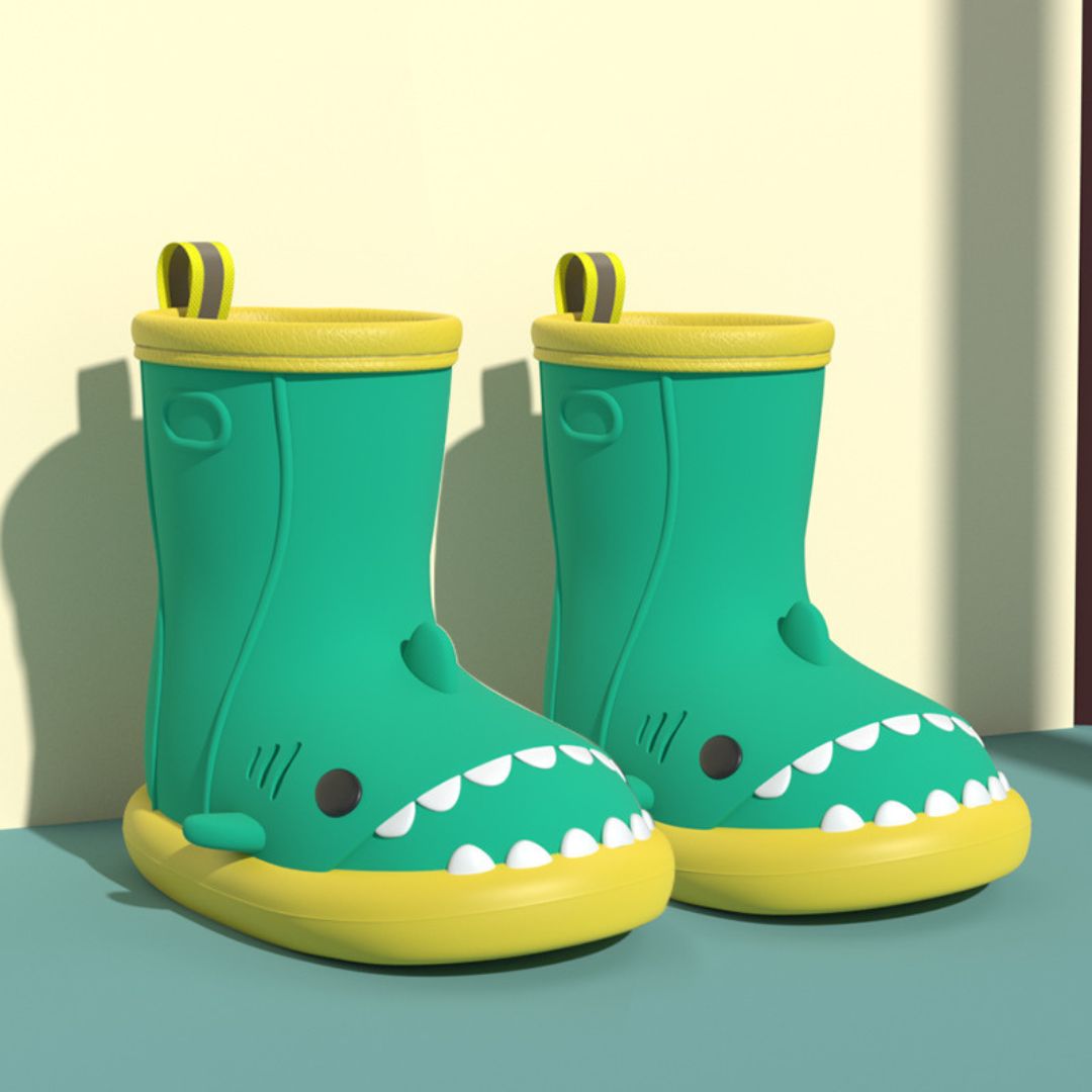 Children's Shark Non-Slip Rain Boots
