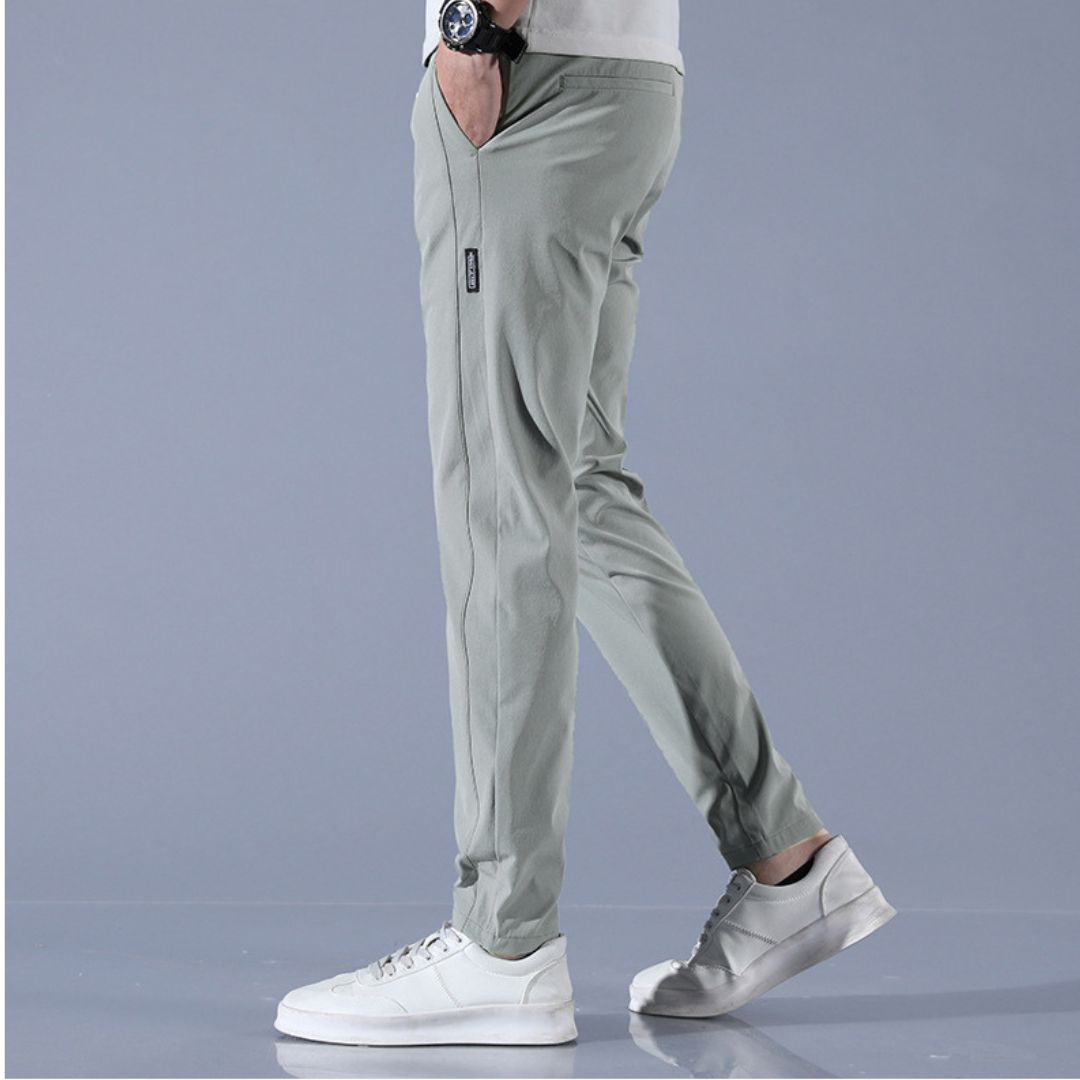 Ice Silk Thin Sports Trousers