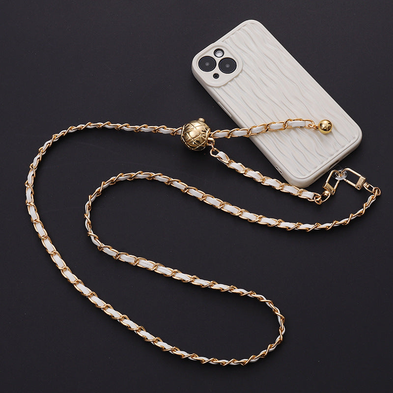 Golden Ball Mobile Crossbody Chain (2 pieces up)
