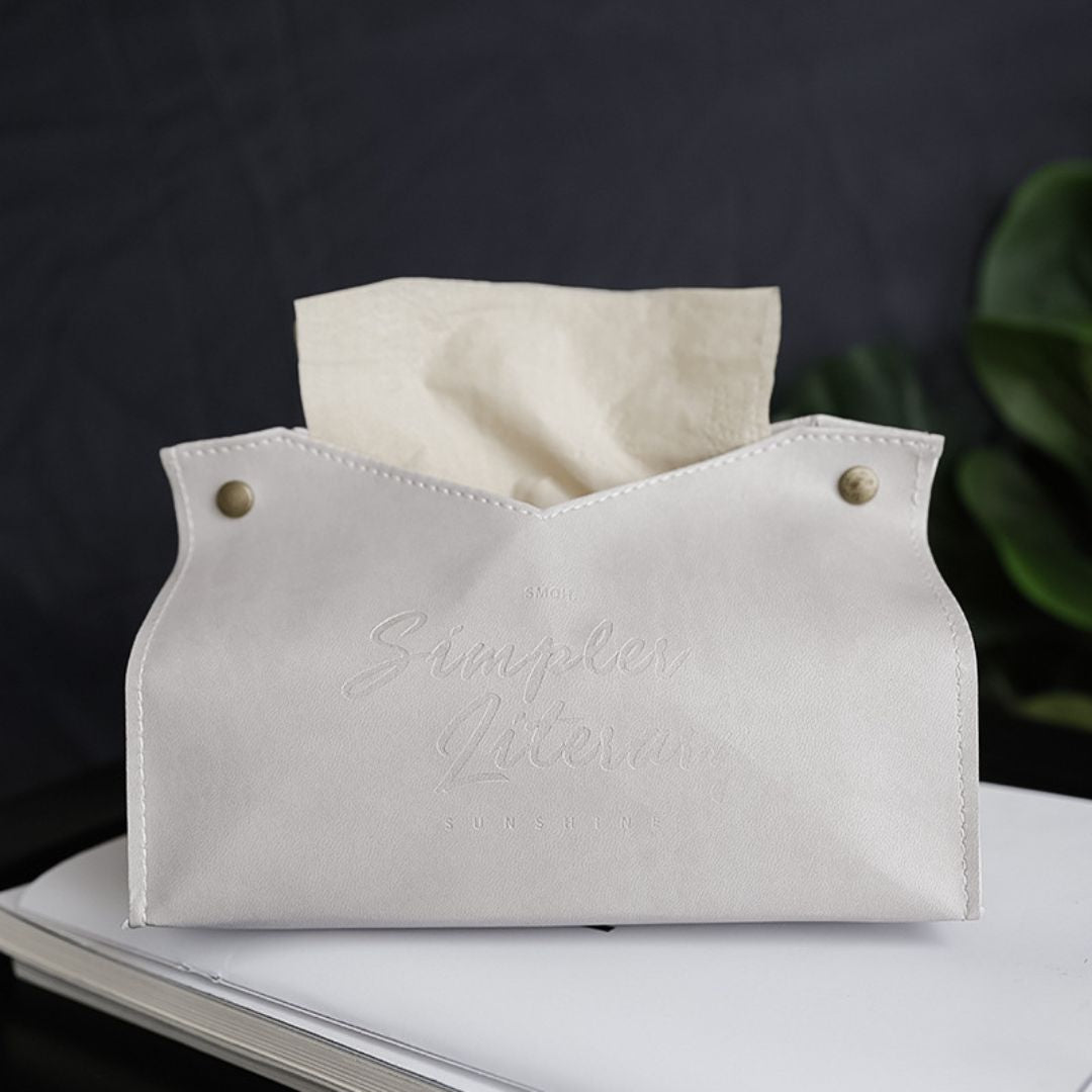 Creative Leather Tissue Box