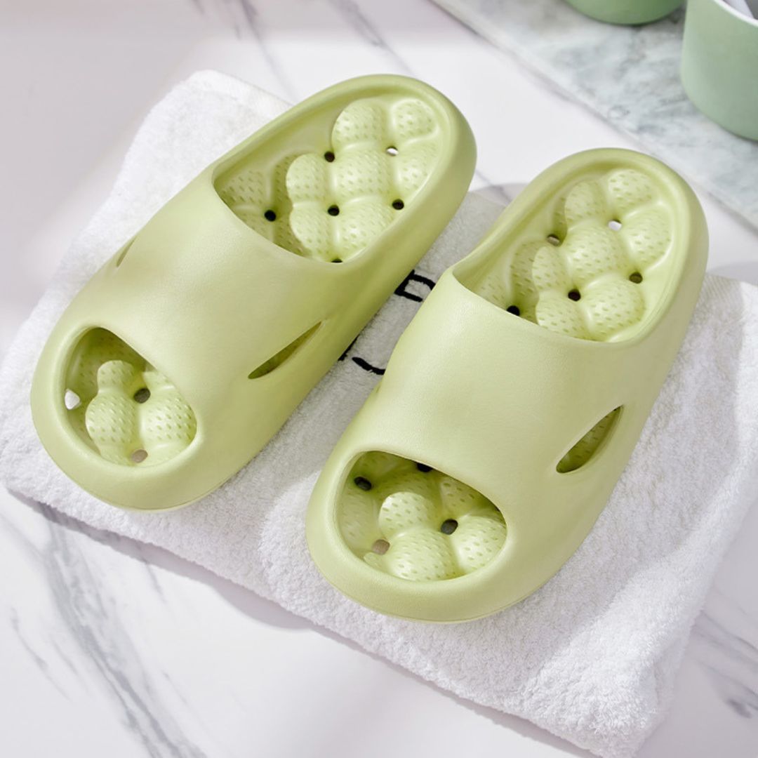Massage Drainage Thick Soled Slippers