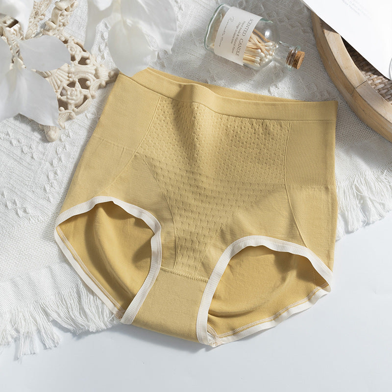 Honeycomb High Waisted Hip Lifting Underwear (3 pieces up)