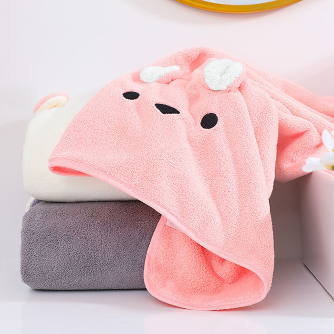 Japan Absorbent Soft Bath Towel (3pcs)