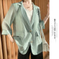 3/4 Sleeve Tencel Thin Coat