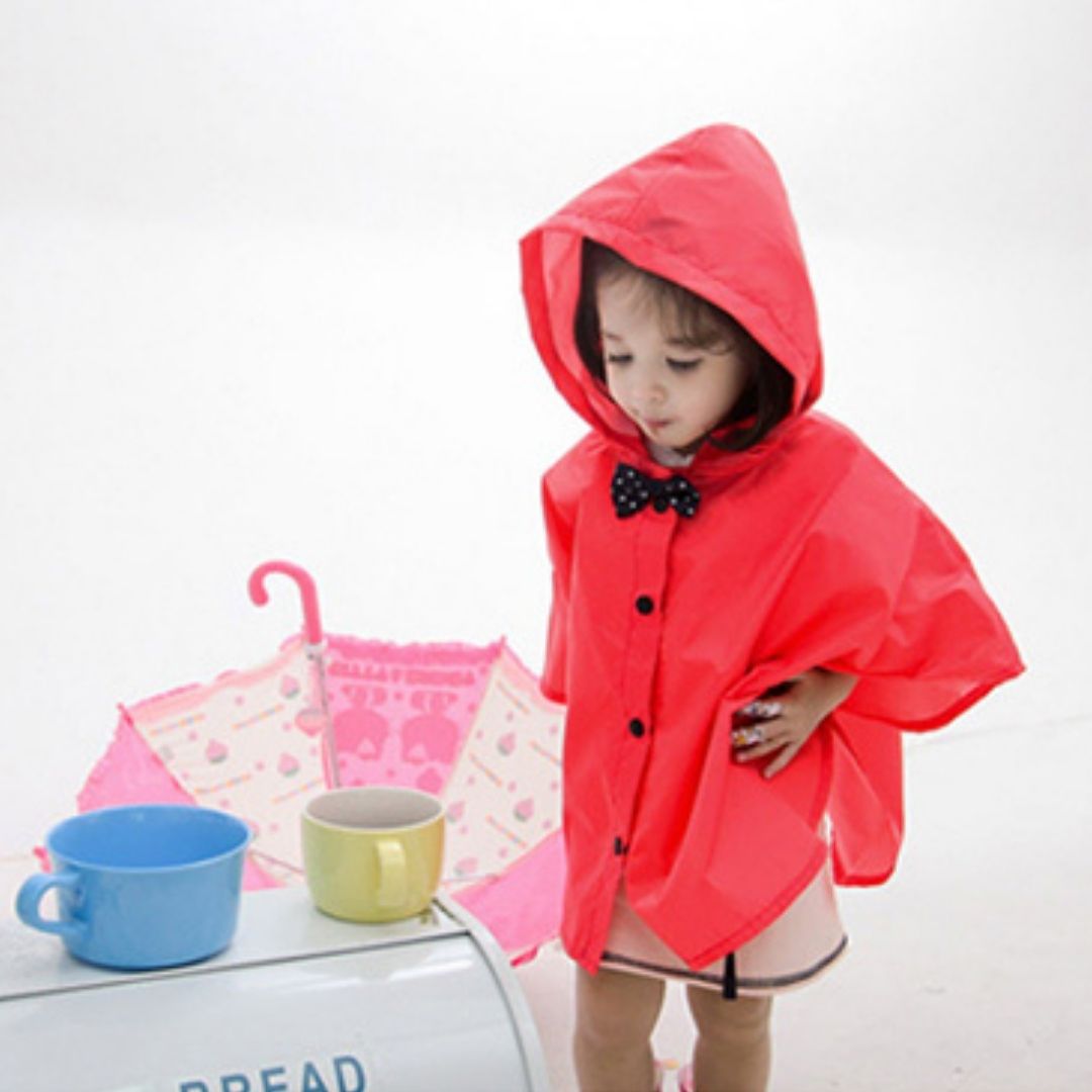 Kids Ribbon Raincoat
