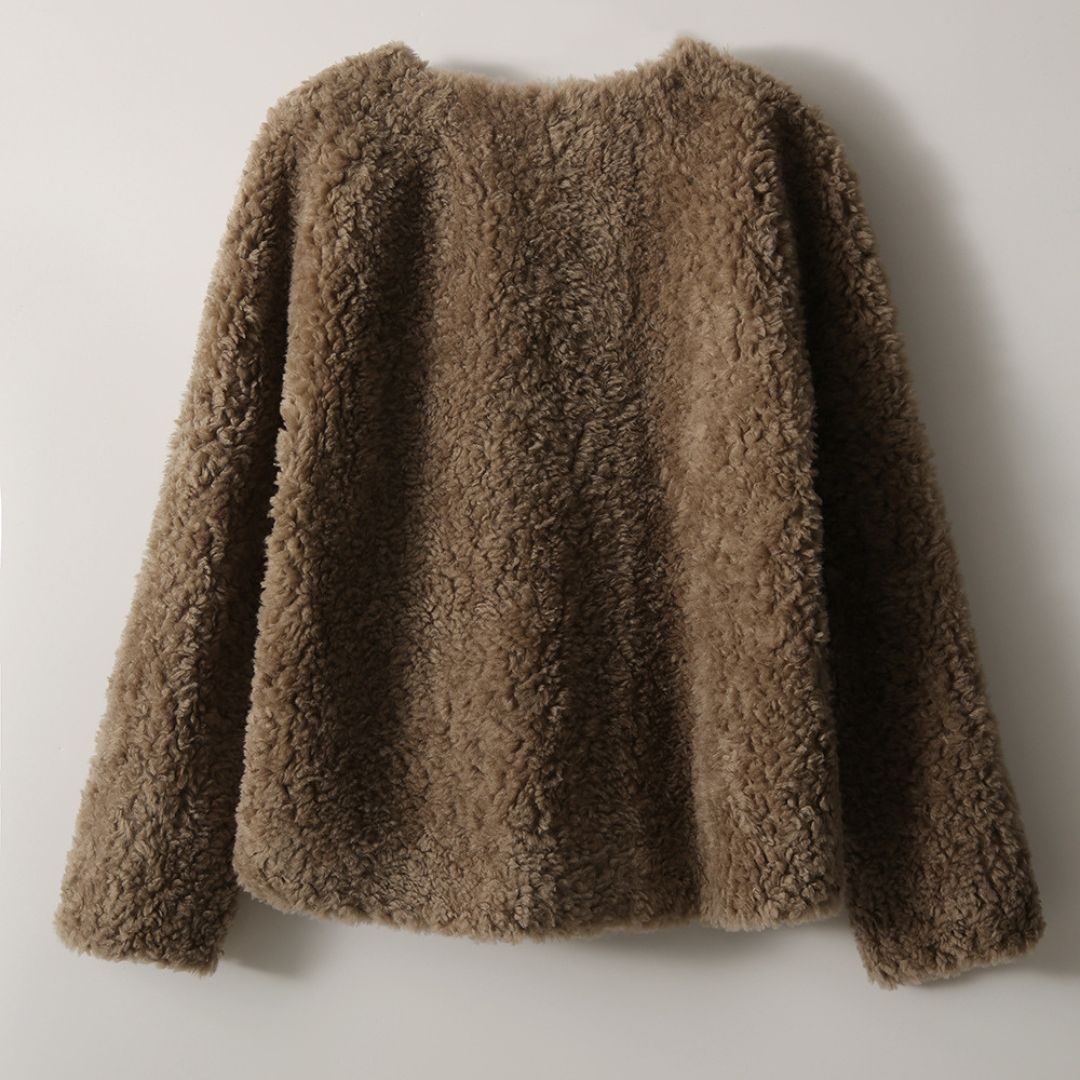 Grain Fleece Coat