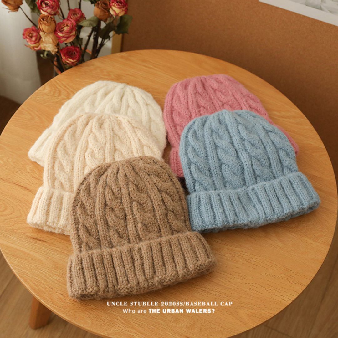 Solid Color Knitted Hat