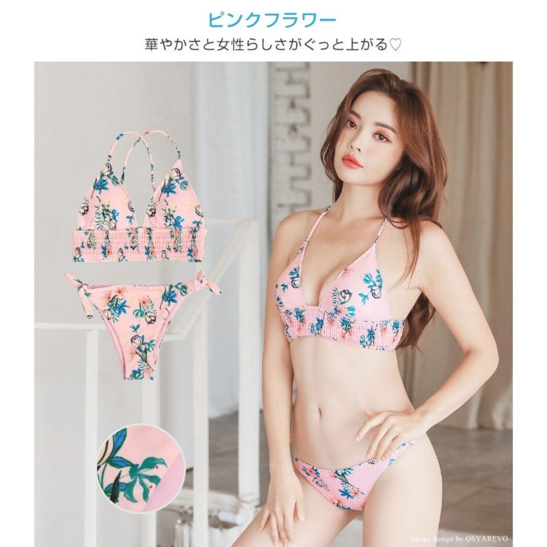 日本褶皺比基尼泳裝