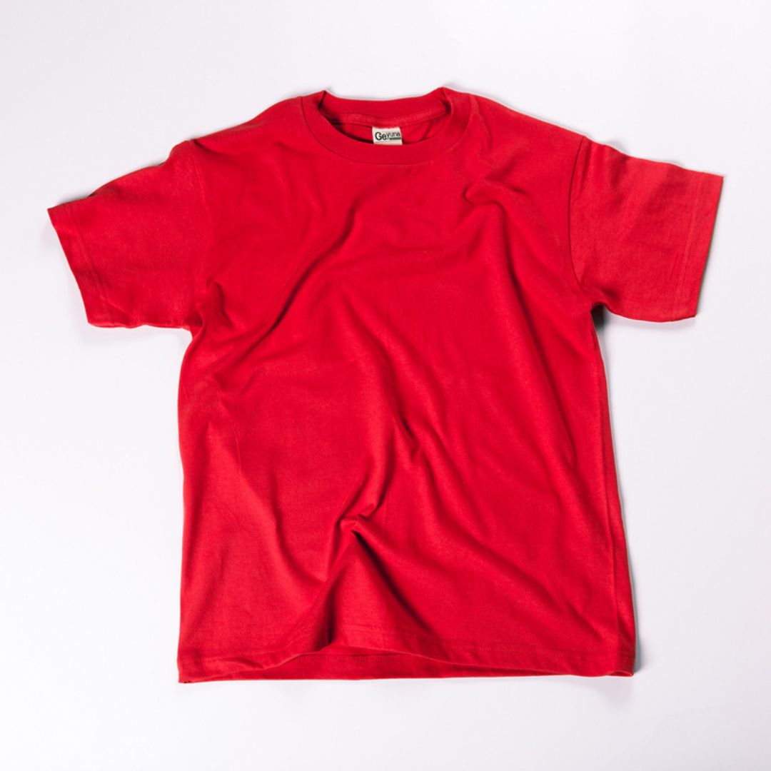 230g Cotton Crew Neck Short-Sleeved T-shirt (2 pcs)