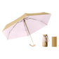 Wind Resistance Golden Mini Umbrella UPF50+