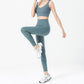 Hip Lifting Cropped Yoga Pants with Back Pockets