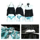 日本蕾絲背心3件套泳裝