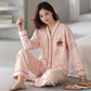 Spring and Autumn Cotton Pajamas Set