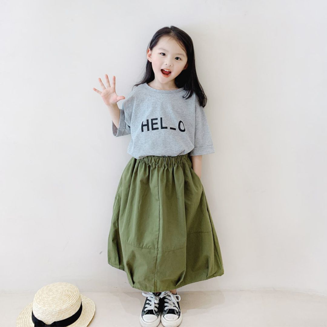 日系兒童HEL_O.短袖T-shirt