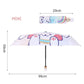Kids Foldable UV protection Rabbit Umbrella